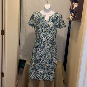 Maggy London Sz6 Animal Print Sheath Dress